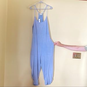 Anthropologie Saturday Sunday Light Blue Jumpsuit